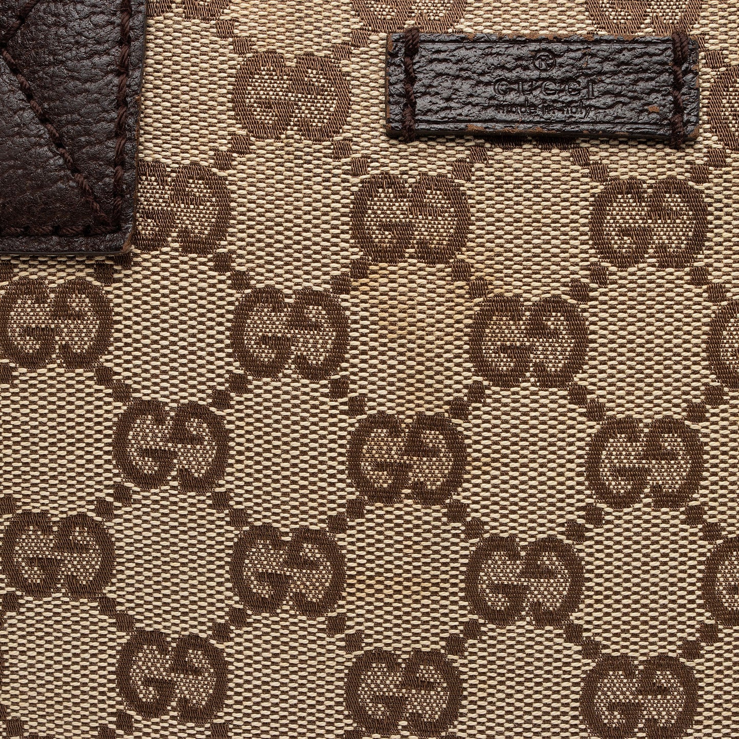 Gucci GG Canvas Web Small Tote (SHF-zJSZ0v)