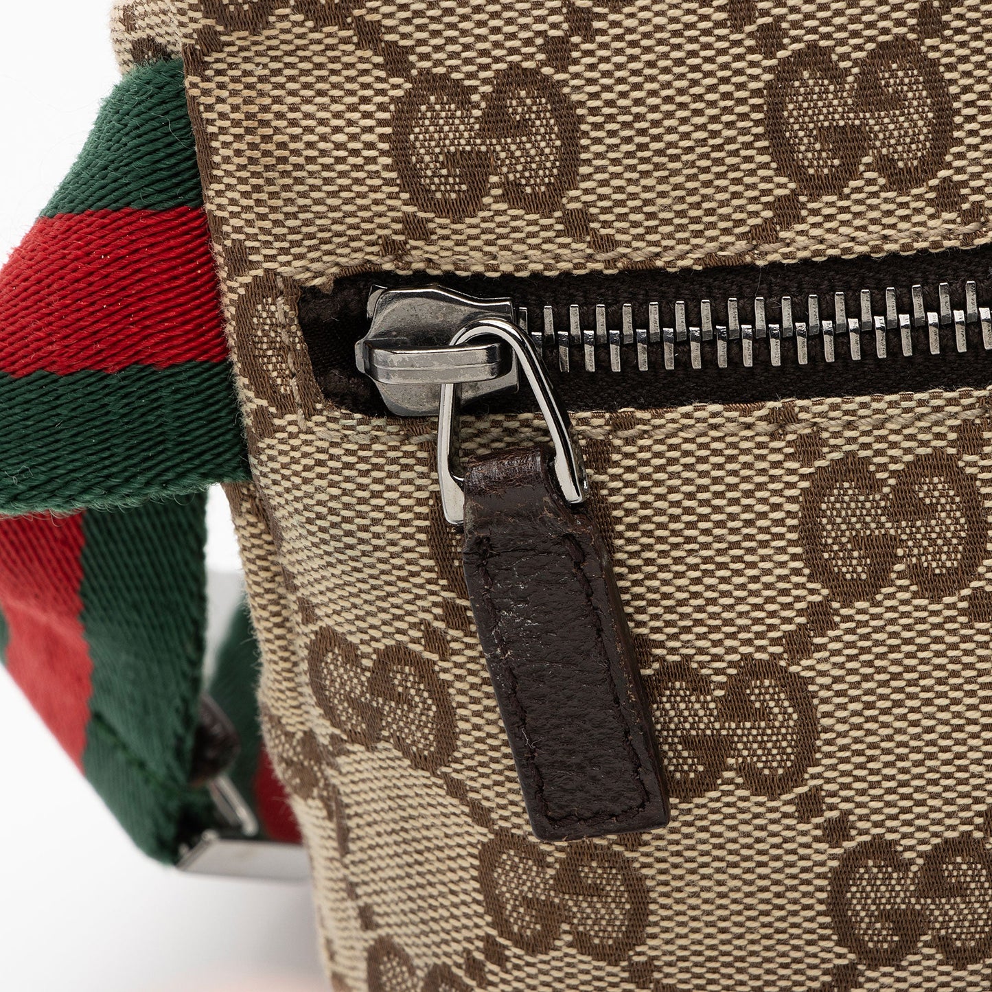 Gucci GG Canvas Web Belt Bag (SHF-awgWqk)