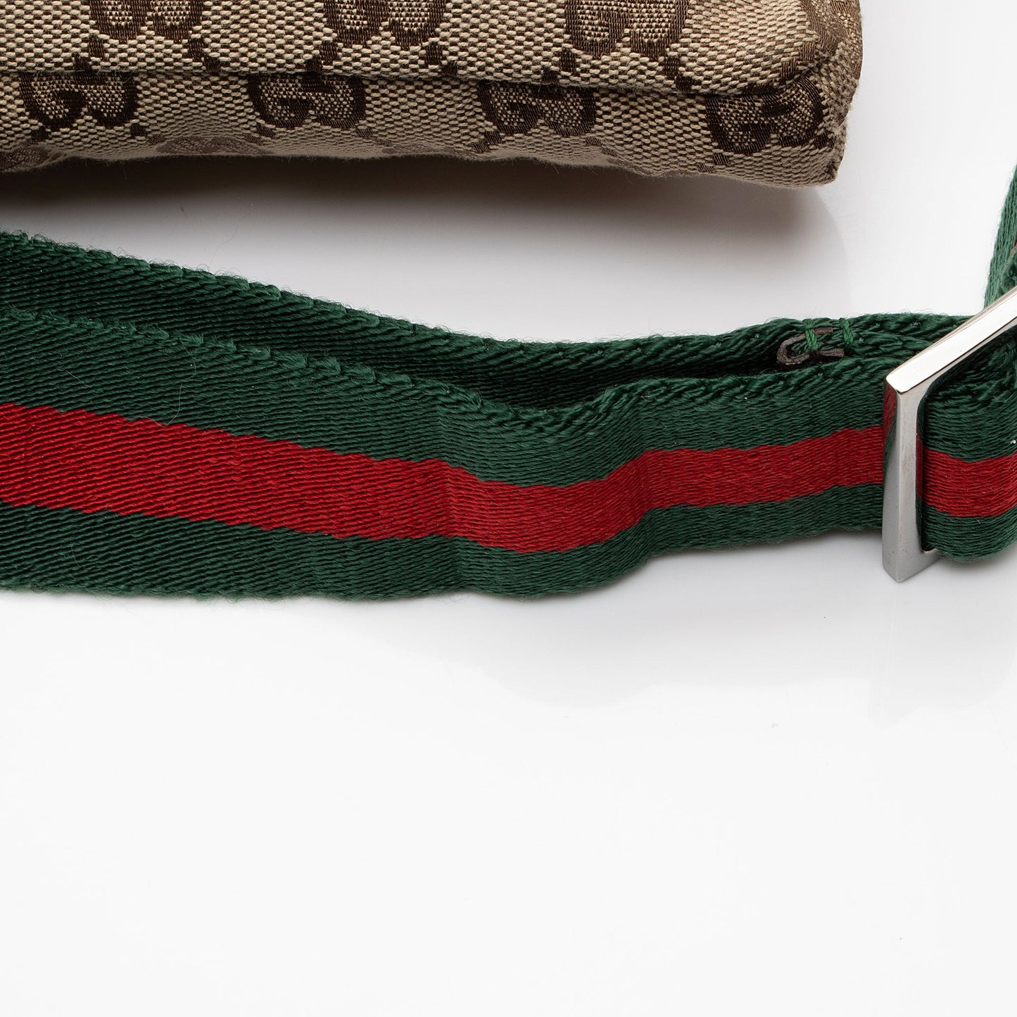 Gucci GG Canvas Web Belt Bag (SHF-awgWqk)