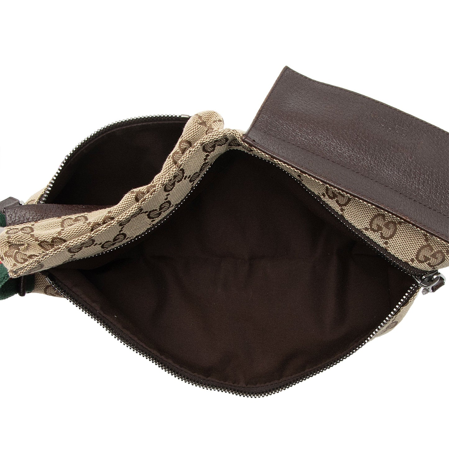 Gucci GG Canvas Web Belt Bag (SHF-awgWqk)