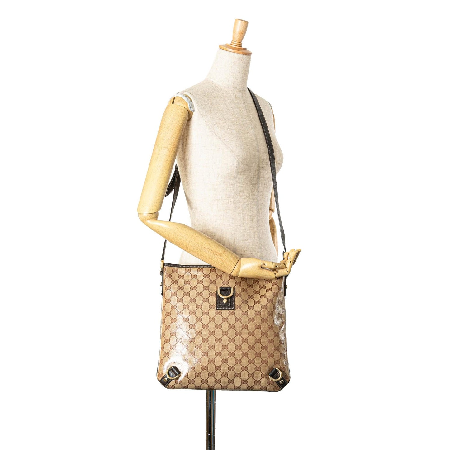 Gucci GG Crystal Abbey D Ring Crossbody