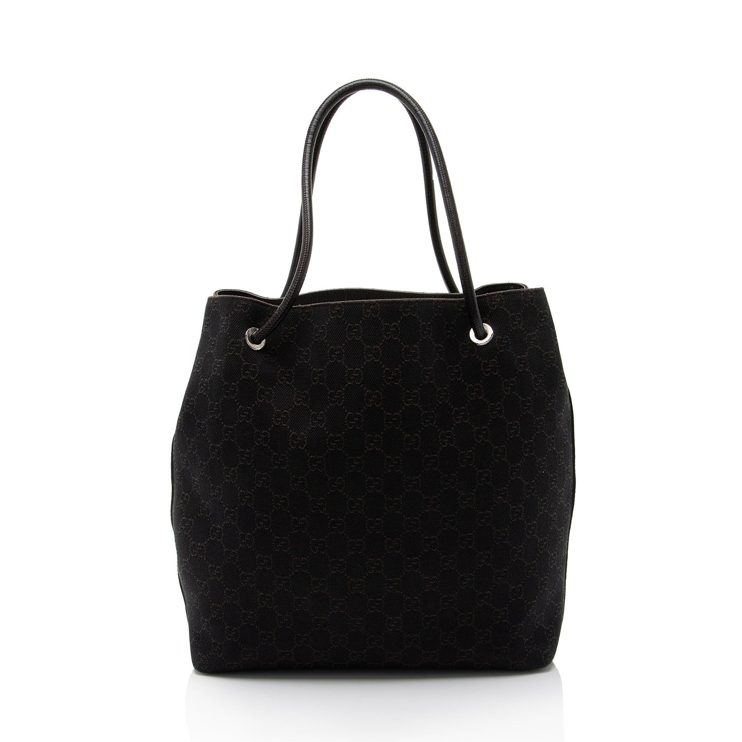 Gucci GG Denim Gifford Medium Tote (SHF-Z5HiOr)