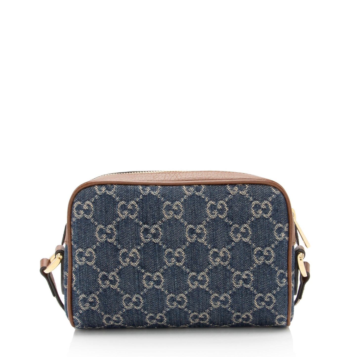 Gucci GG Denim Ophidia Mini Shoulder Bag (SHF-SFY9LT)