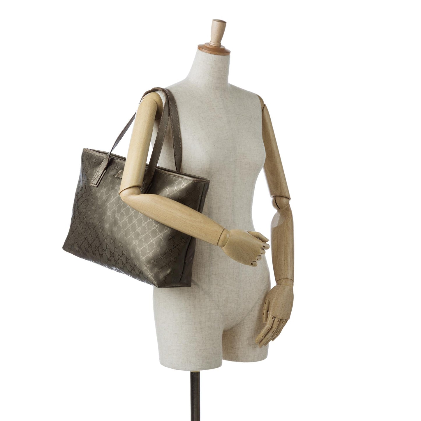 Gucci GG Imprime Tote Bag (SHG-NCWCRD)