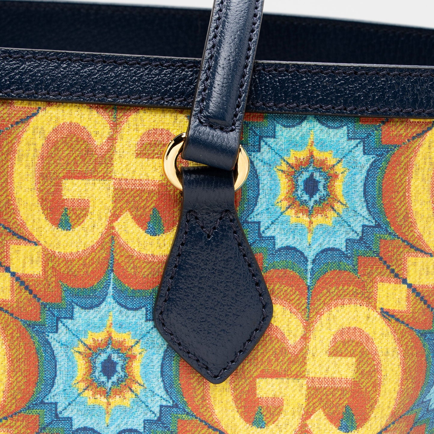 Gucci GG Kaleidoscope Canvas 100th Anniversary Medium Tote (SHF-vURevc)