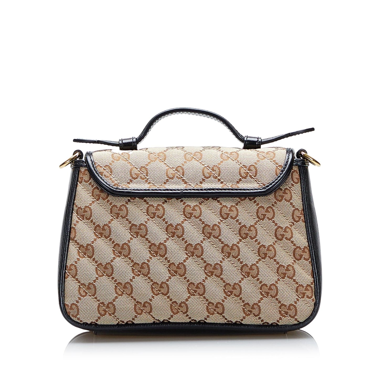 Gucci GG Marmont Canvas Satchel (SHG-vWcX1V)