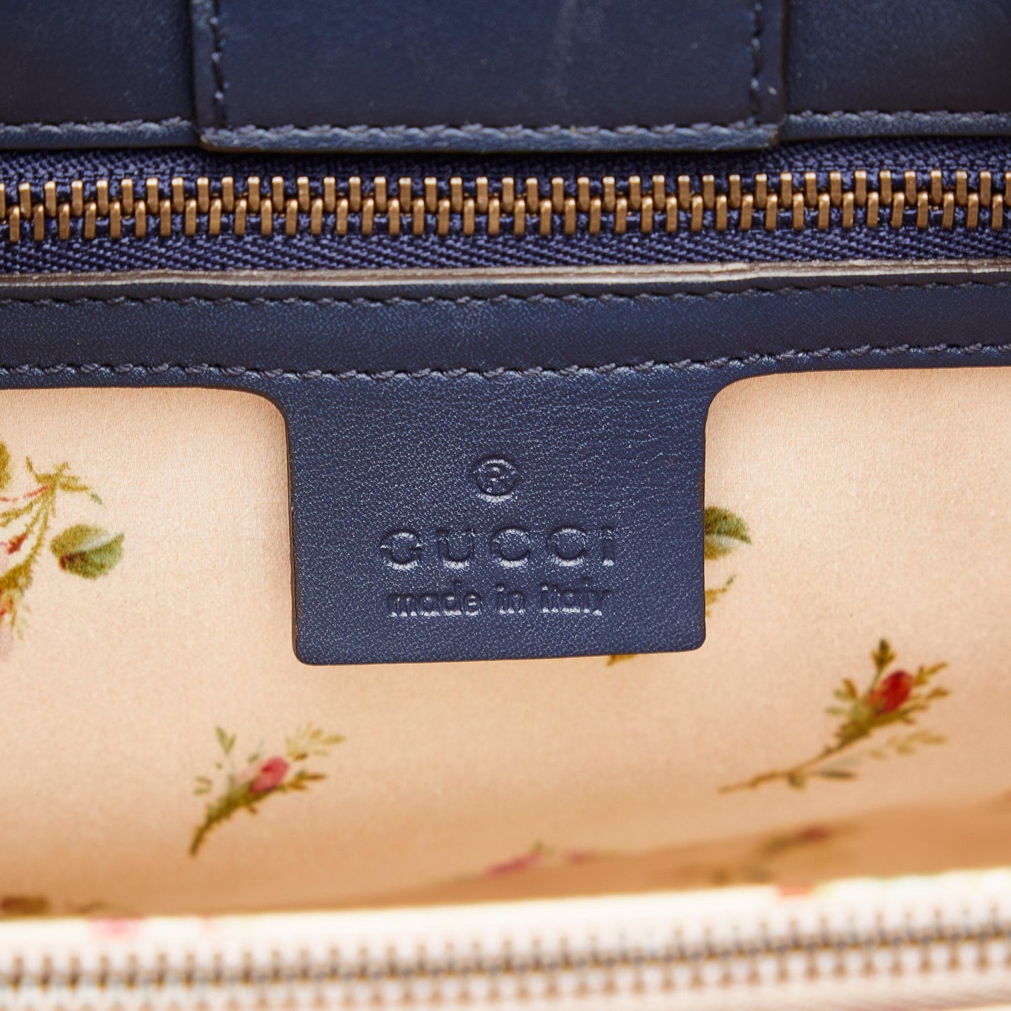Gucci GG Marmont Denim Satchel (SHG-i403pj)