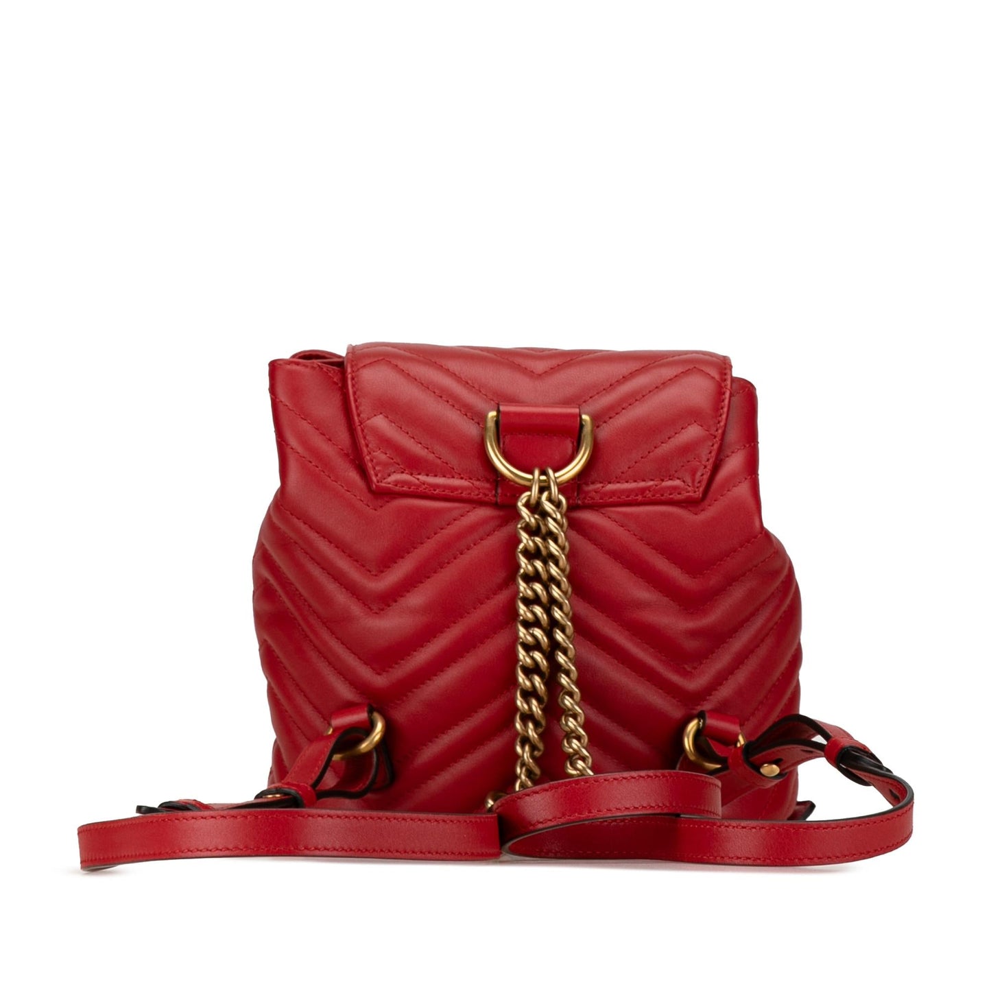 Gucci GG Marmont Matelasse Backpack (SHG-pGGoby)