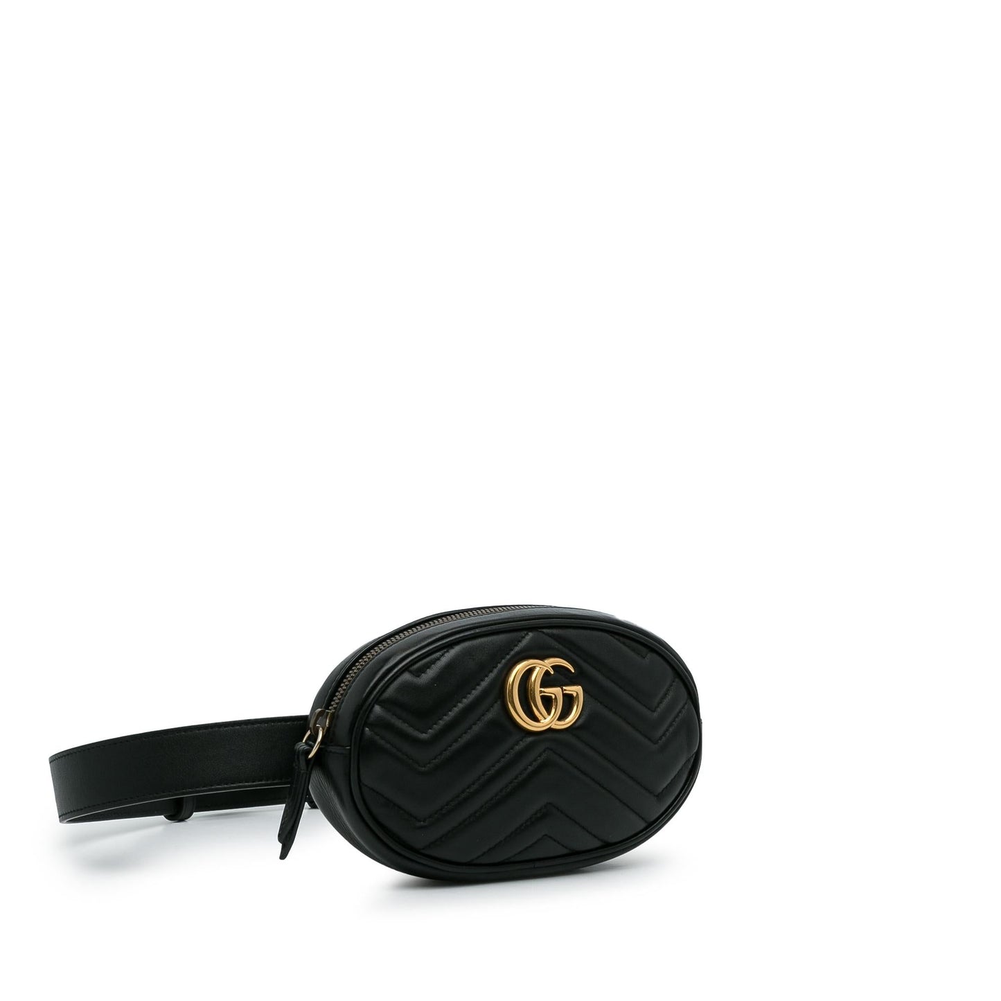 Gucci GG Marmont Matelasse Belt Bag (SHG-ViYF48)