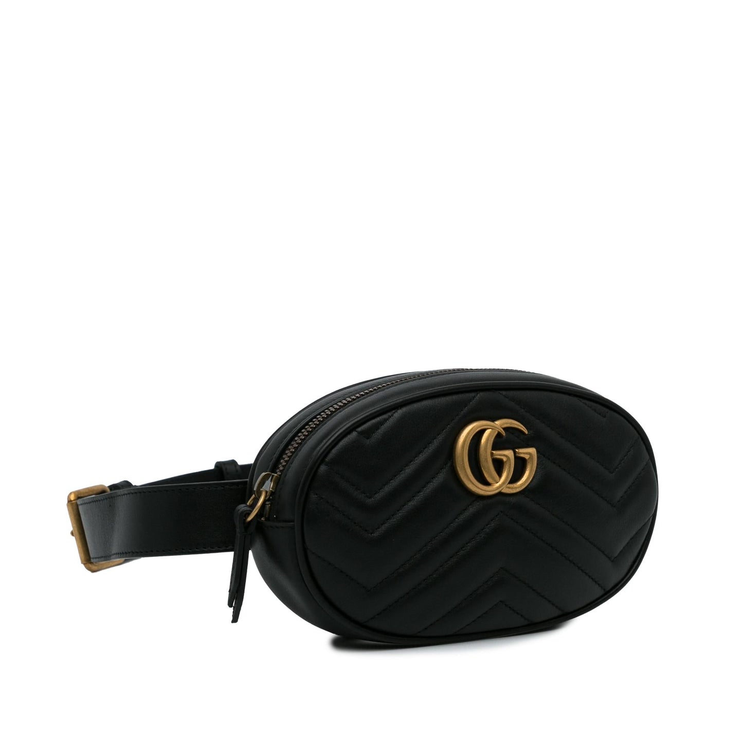 Gucci GG Marmont Matelasse Belt Bag (SHG-AvFlKx)