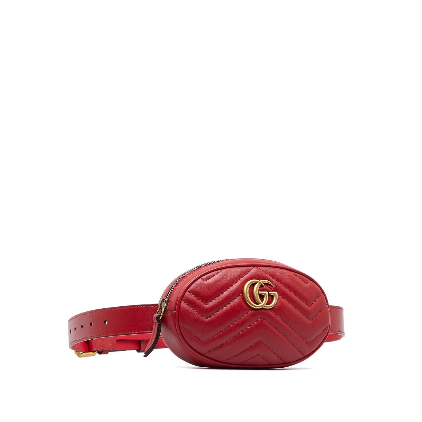 Gucci GG Marmont Matelasse Belt Bag (SHG-2MdPGa)