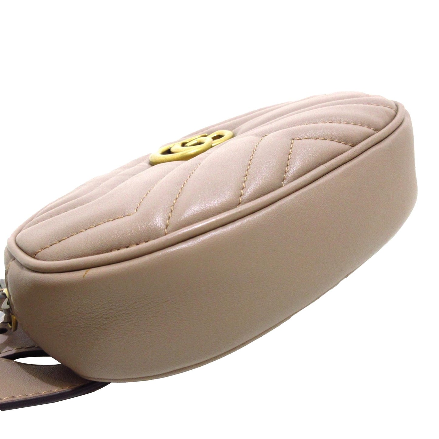 Gucci GG Marmont Matelasse Belt Bag (SHG-t3pAuf)