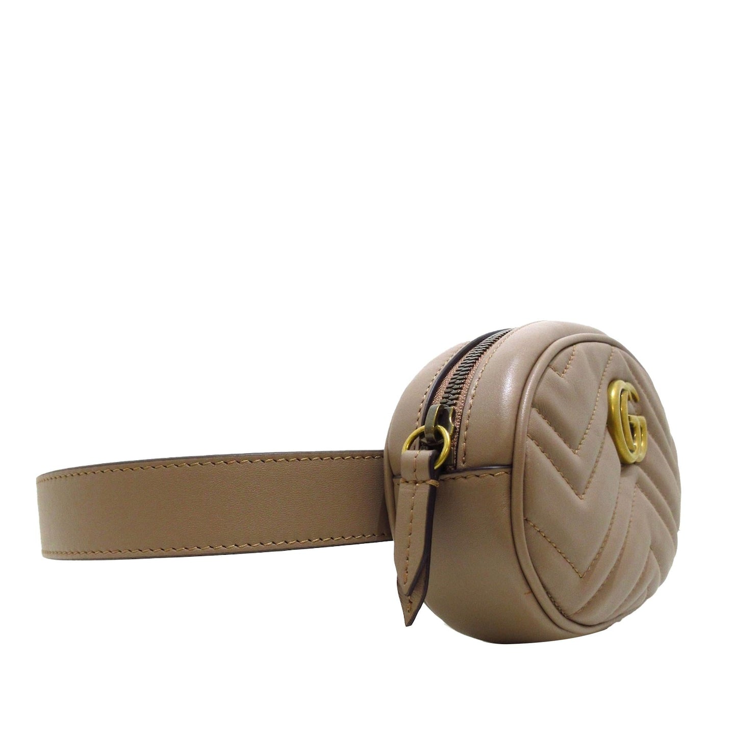 Gucci GG Marmont Matelasse Belt Bag (SHG-t3pAuf)