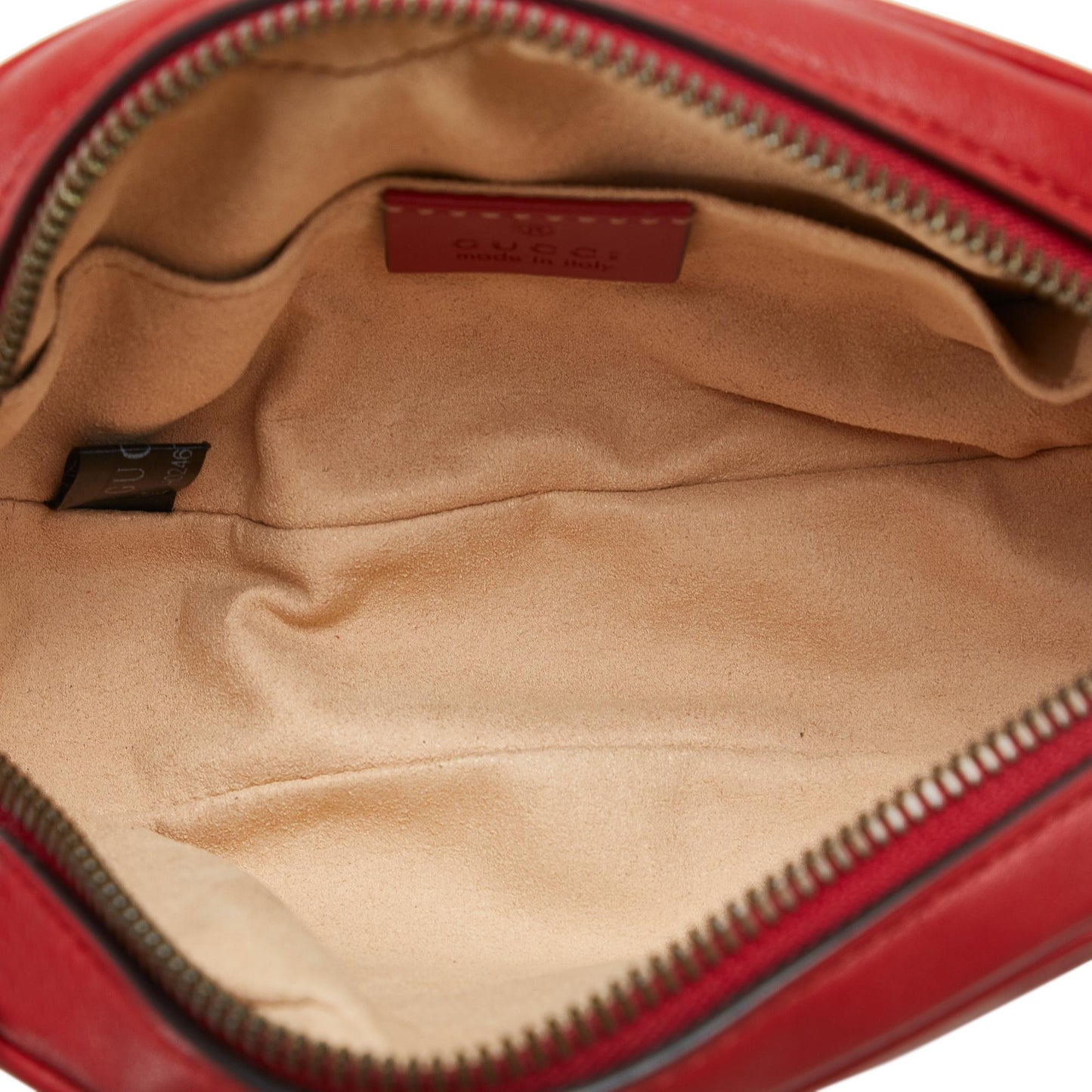 Gucci GG Marmont Matelasse Belt Bag (SHG-p7RawW)