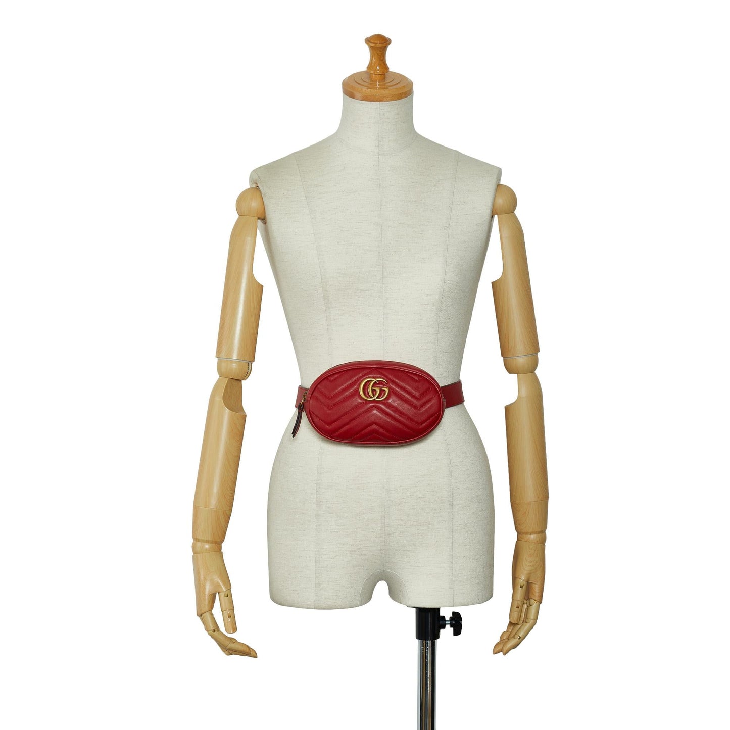 Gucci GG Marmont Matelasse Belt Bag (SHG-p7RawW)