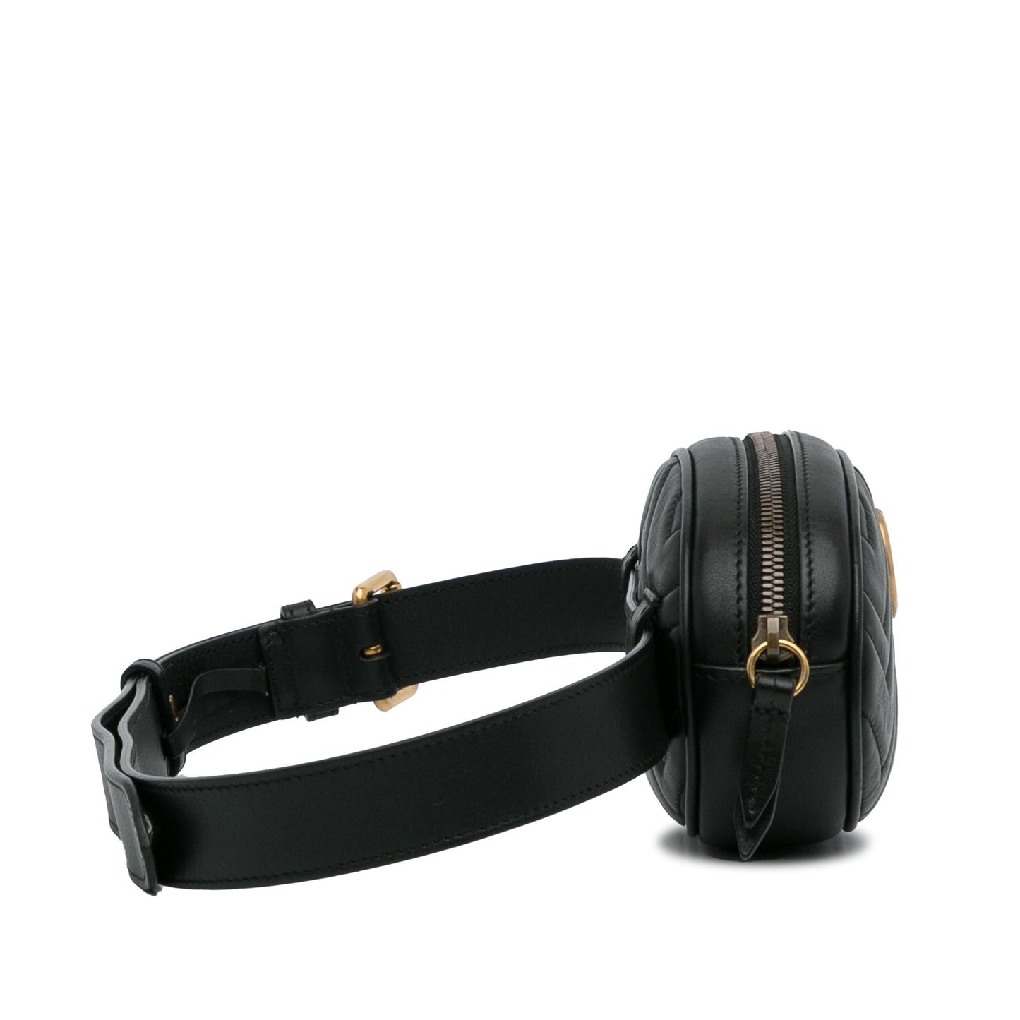 Gucci GG Marmont Matelasse Belt Bag (SHG-MpX2RD)