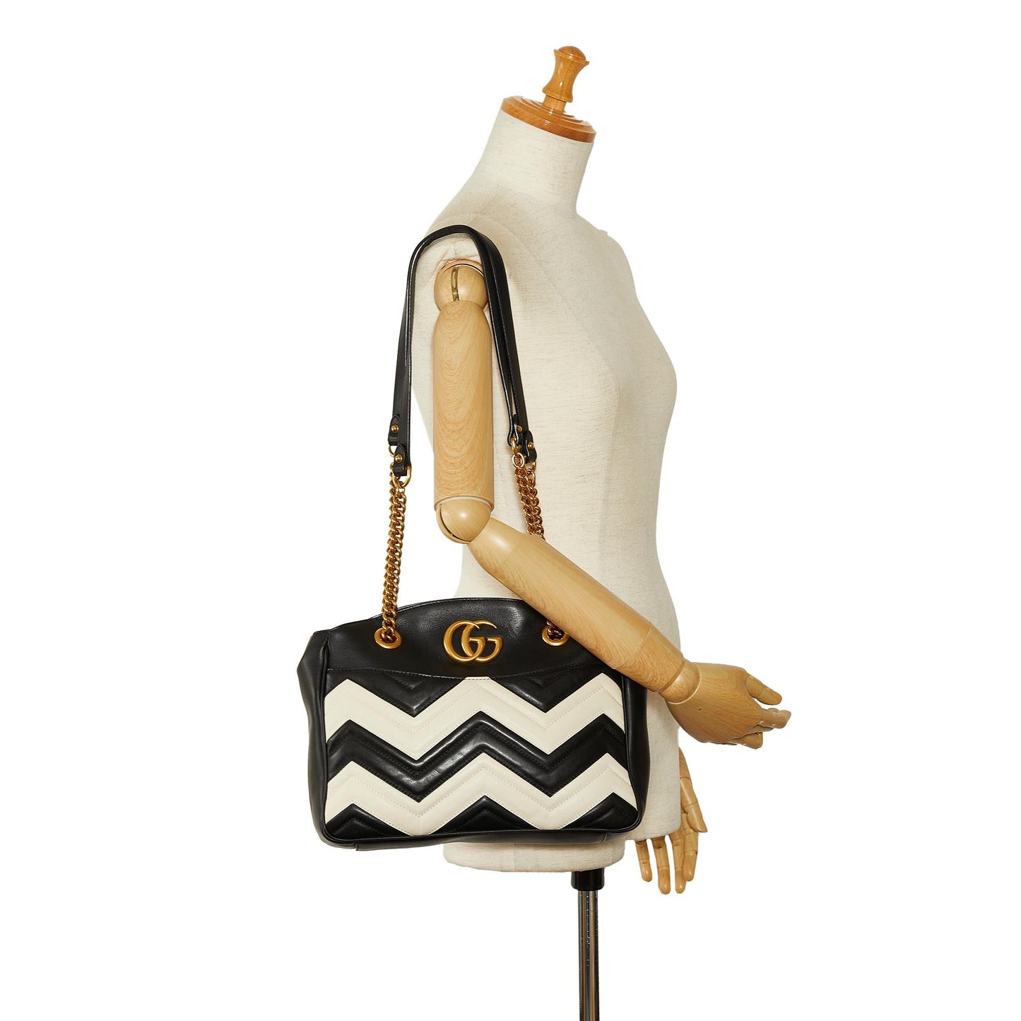 Gucci GG Marmont Matelasse Chain Tote (SHG-GMyiRZ)