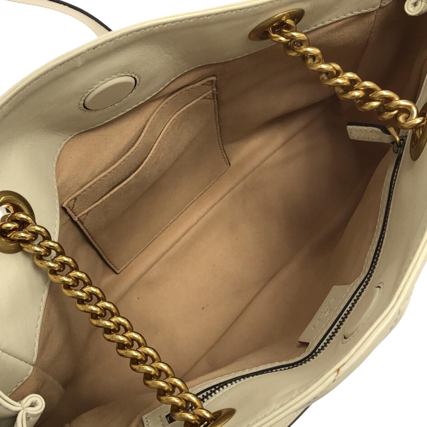 Gucci GG Marmont Matelasse Chain Tote (SHG-iMHDhJ)