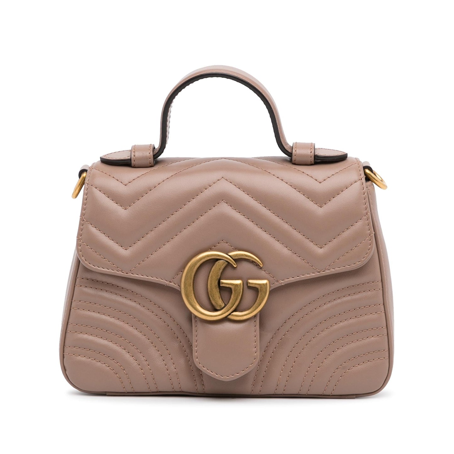 Gucci GG Marmont Matelasse Satchel (SHG-LryugC)