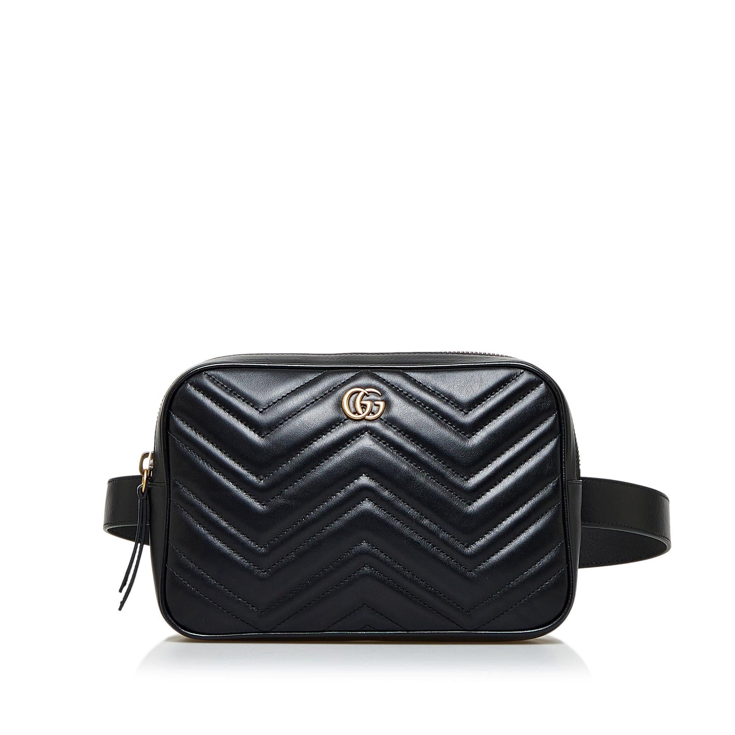 Gucci GG Marmont Matelasse Square Belt Bag (SHG-nM1QkU)