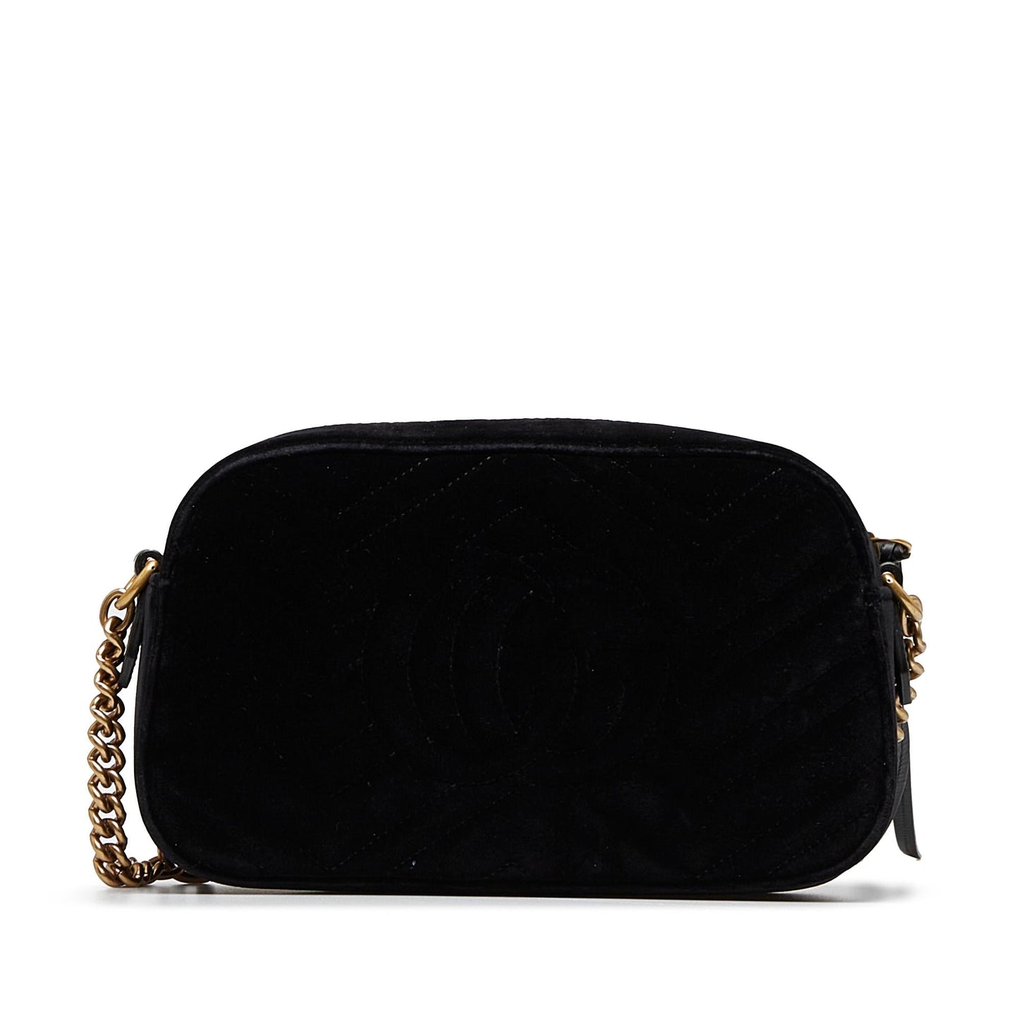 Gucci GG Marmont Velvet Crossbody (SHG-XEPO6u)