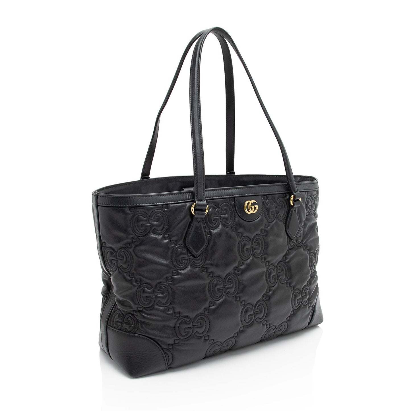 Gucci Jumbo GG Matelasse Medium Tote (SHF-GyLDDY)