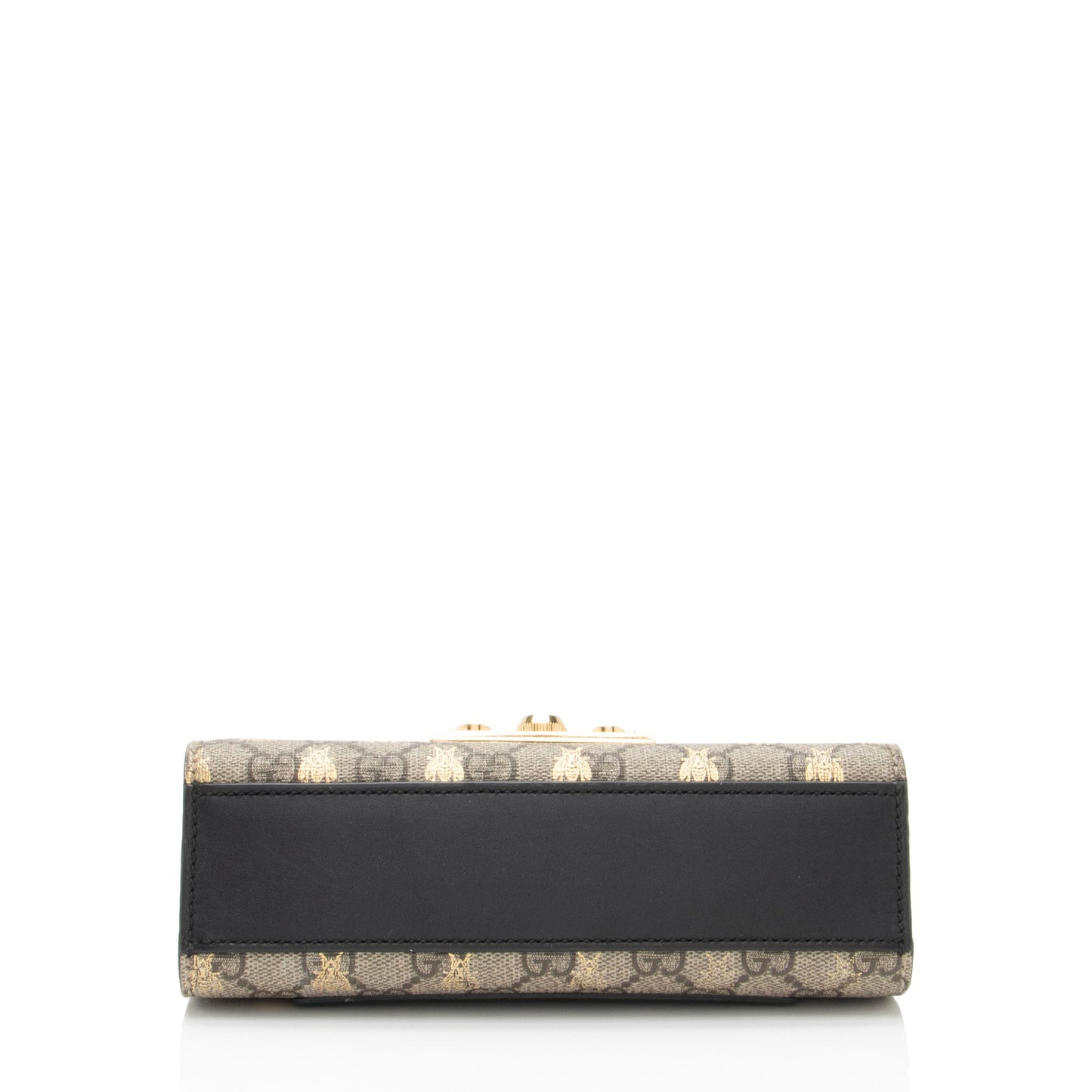 Gucci GG Supreme Bee Padlock Small Shoulder Bag (SHF-JaFqOf)