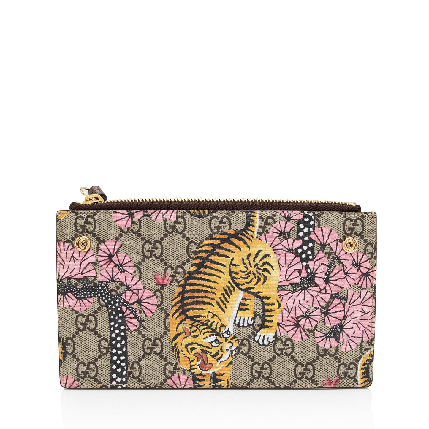 Gucci GG Supreme Bengal Tiger Pouch Crossbody (SHF-pKsW2V)
