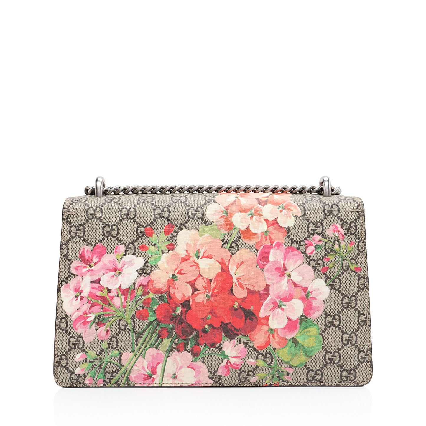 Gucci GG Supreme Blooms Dionysus Small Shoulder Bag (SHF-oXxszK)