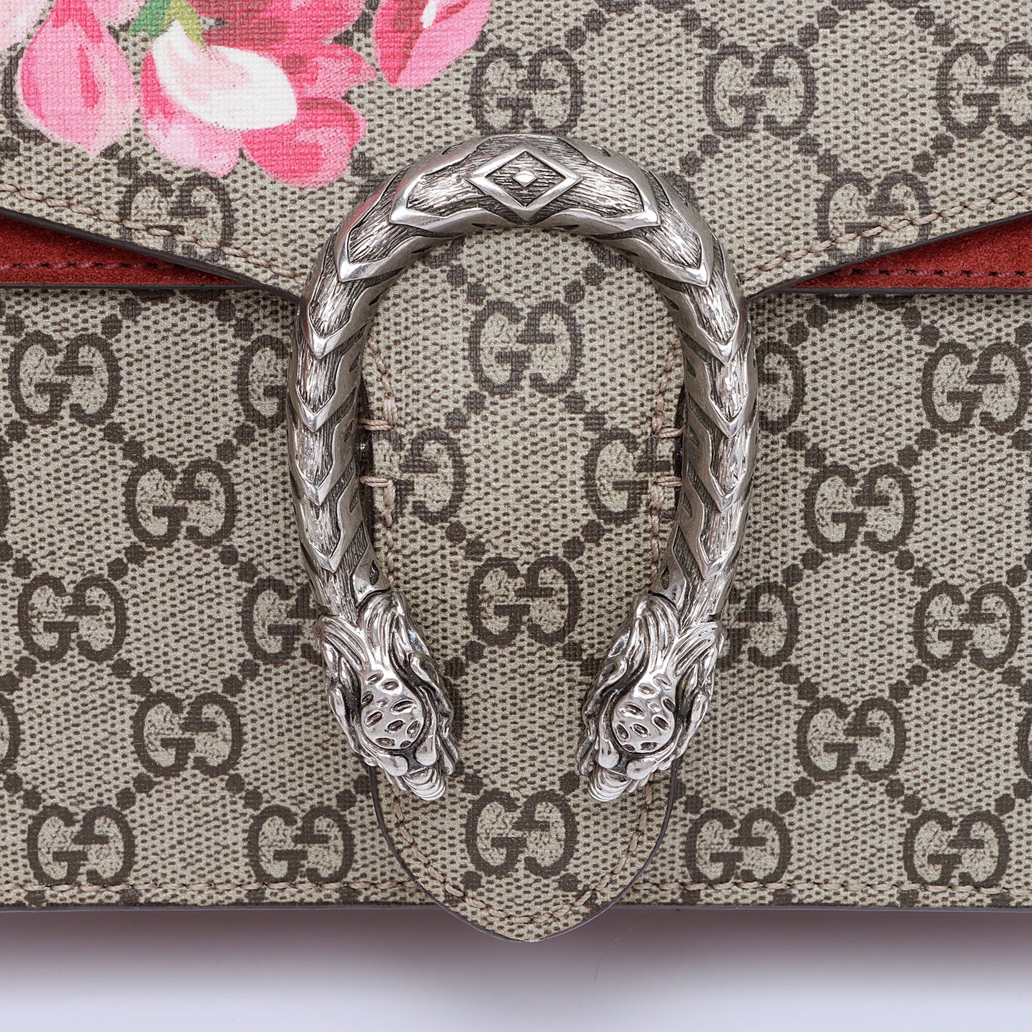 Gucci GG Supreme Blooms Dionysus Small Shoulder Bag (SHF-oXxszK)