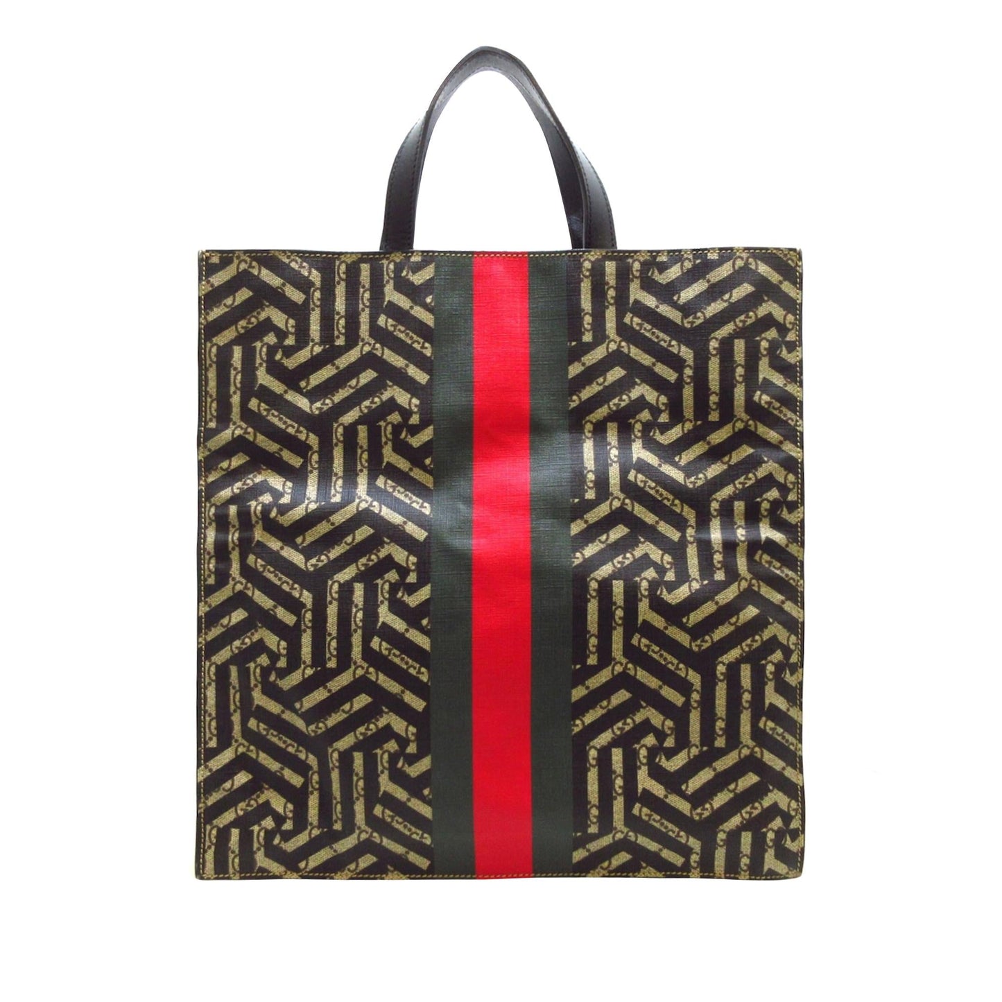 Gucci GG Supreme Caleido Web Tote (SHG-zGx5Zu)