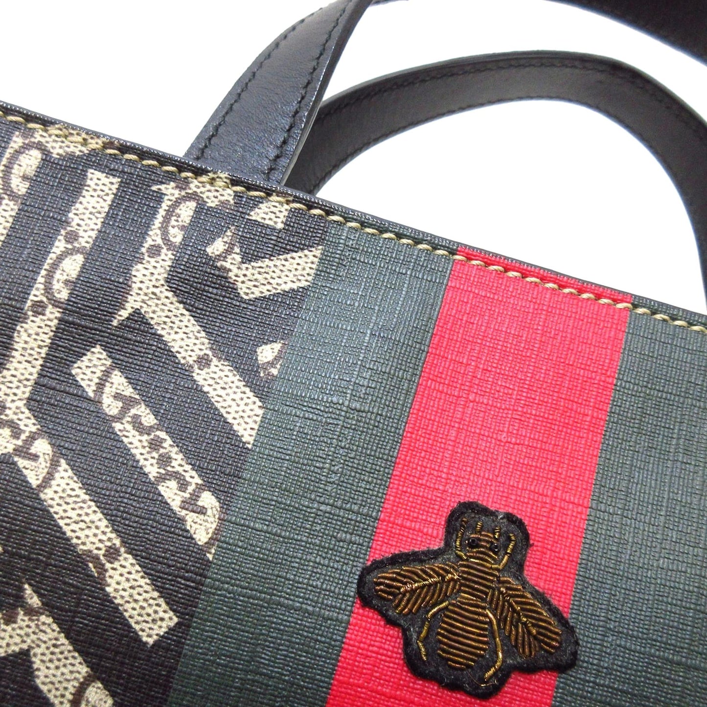 Gucci GG Supreme Caleido Web Tote (SHG-zGx5Zu)