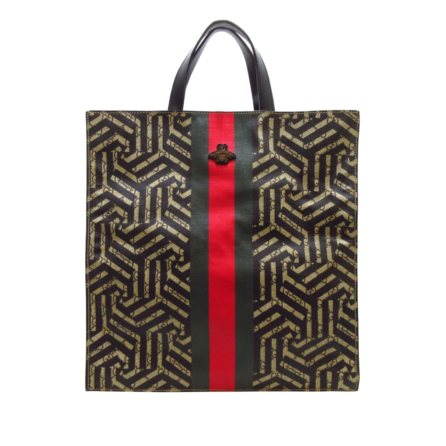 Gucci GG Supreme Caleido Web Tote (SHG-zGx5Zu)