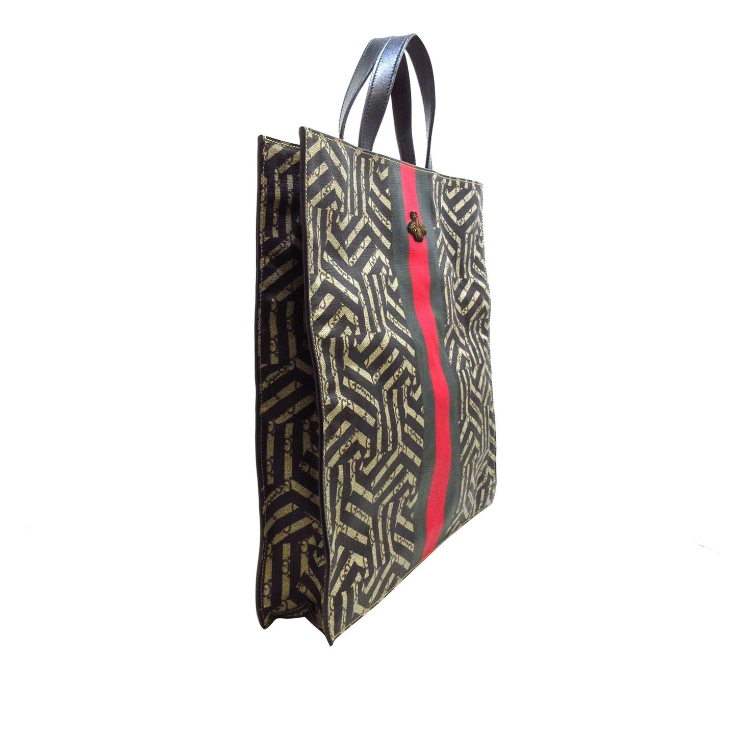 Gucci GG Supreme Caleido Web Tote (SHG-zGx5Zu)