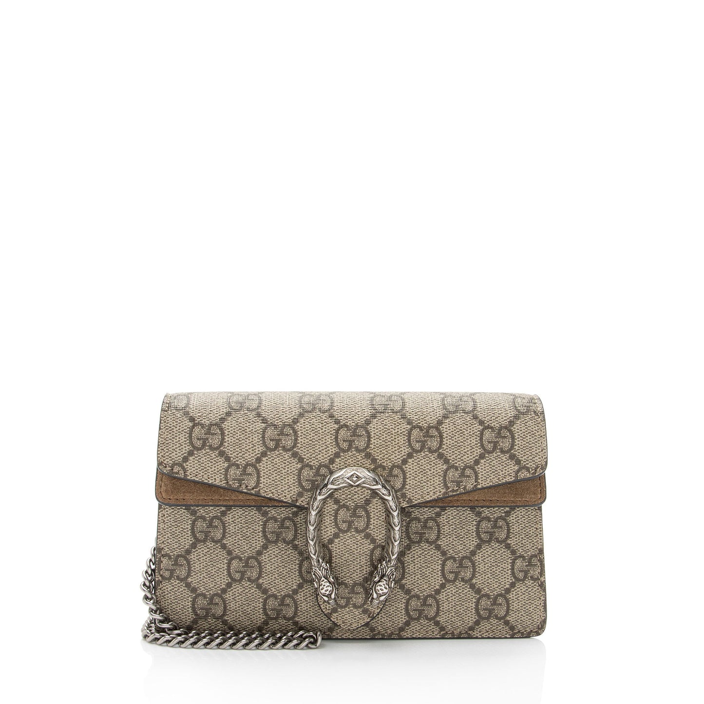 Gucci GG Supreme Dionysus Super Mini Bag (SHF-DMxT6L)