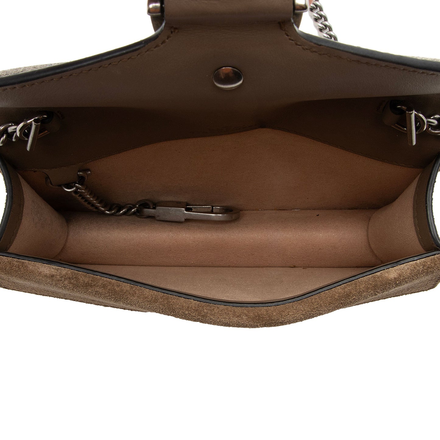 Gucci GG Supreme Dionysus Super Mini Bag (SHF-DMxT6L)