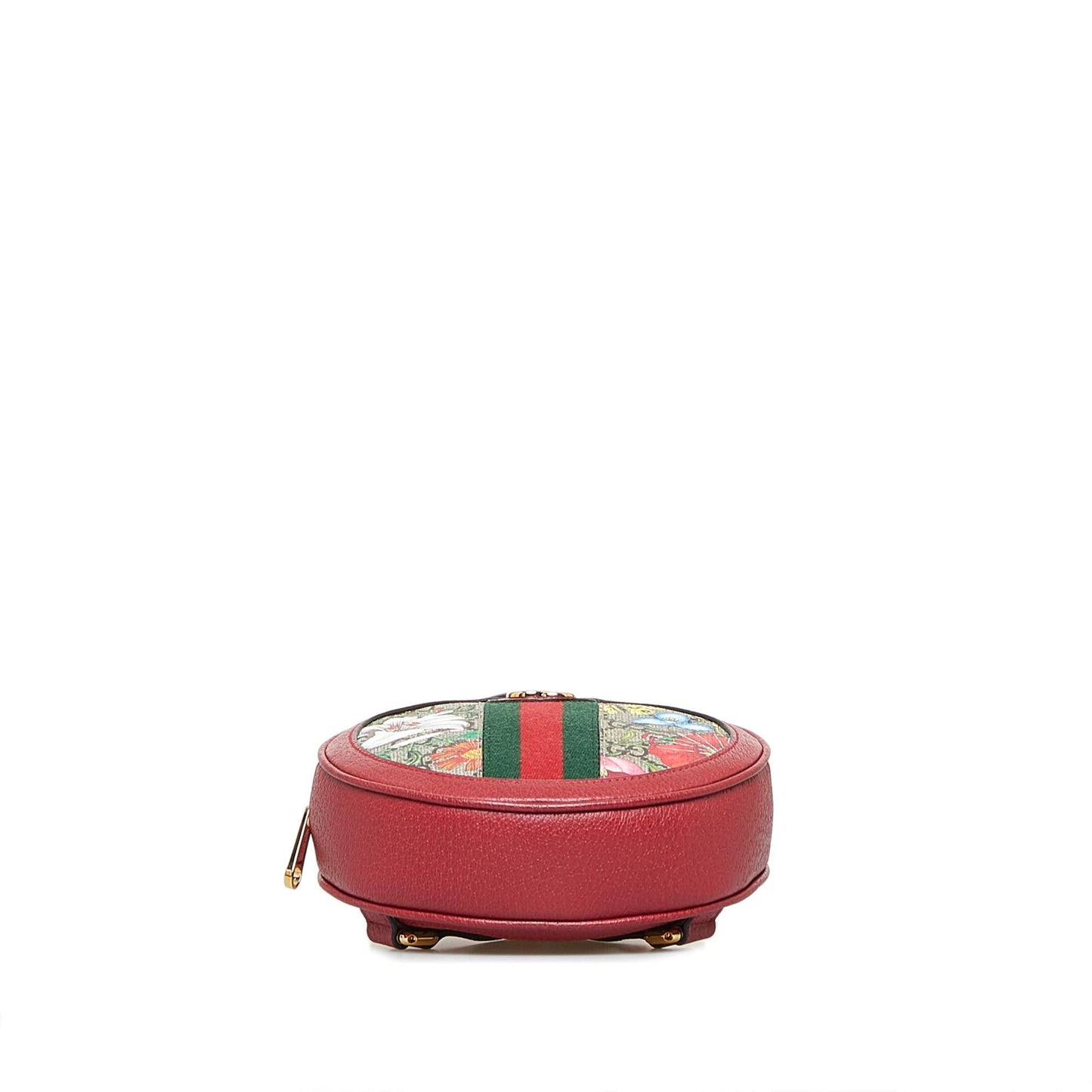 Gucci GG Supreme Flora Ophidia Round Backpack (SHG-SvDmMJ)