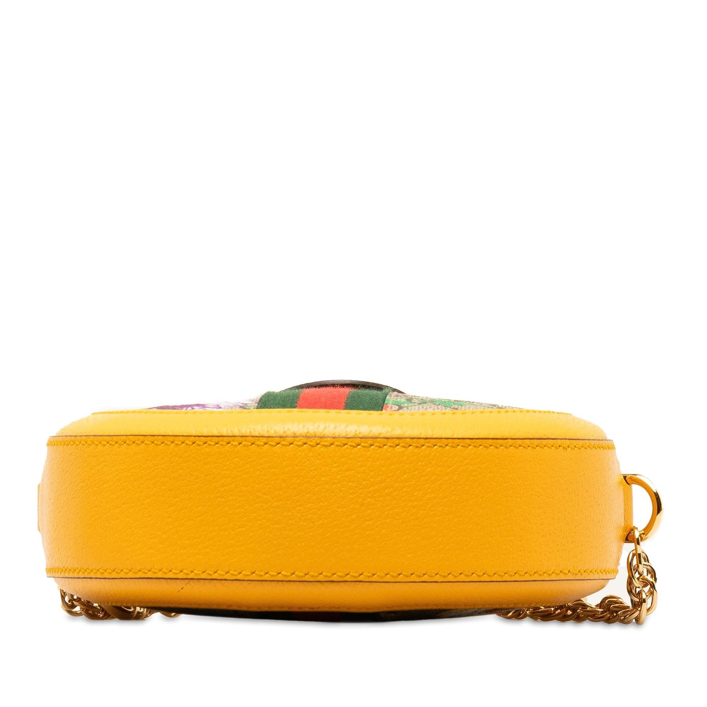 Gucci GG Supreme Flora Ophidia Round Crossbody (SHG-tzO2PJ)