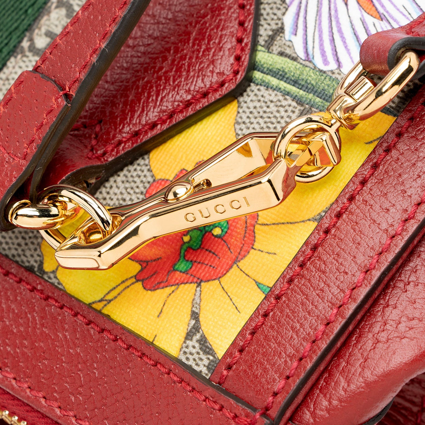 Gucci GG Supreme Flora Ophidia Small Tote (SHF-LuiJoi)