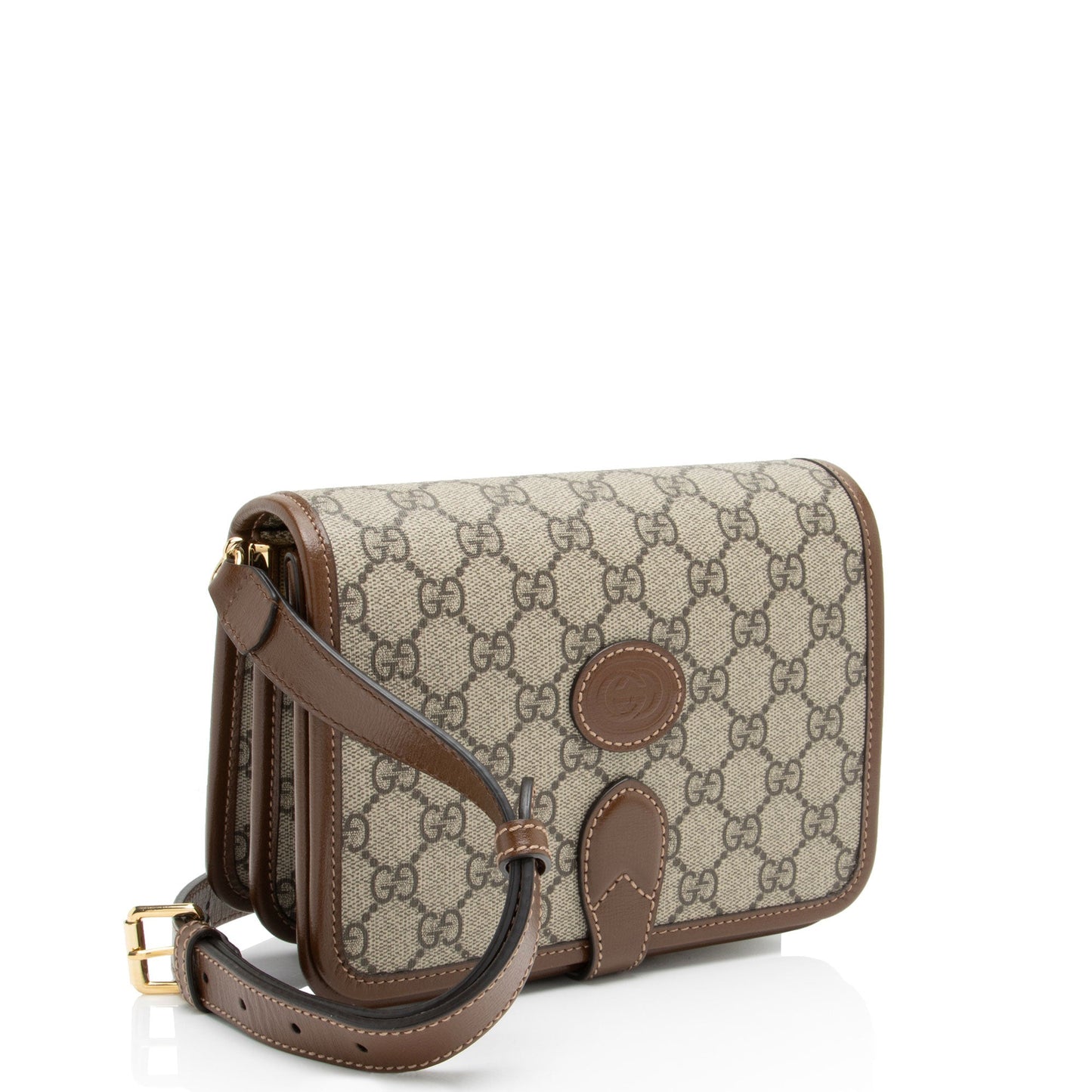 Gucci GG Supreme Interlocking G Mini Crossbody