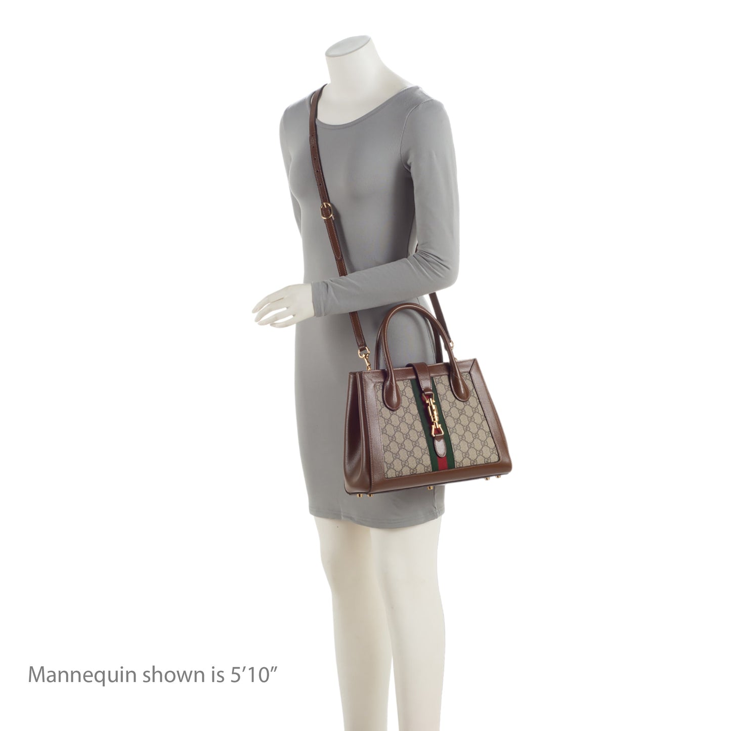 Gucci GG Supreme Jackie 1961 Medium Tote (SHF-zzAl84)