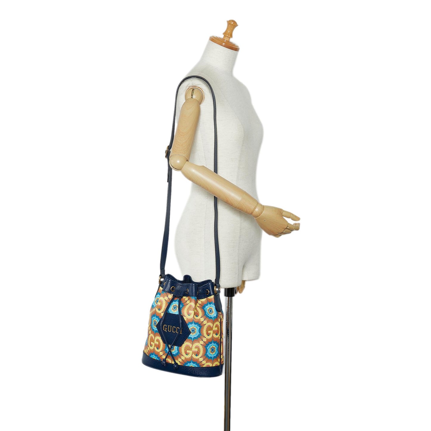 Gucci GG Supreme Kaleidoscope 100 Bucket Bag (SHG-0Z1SMu)