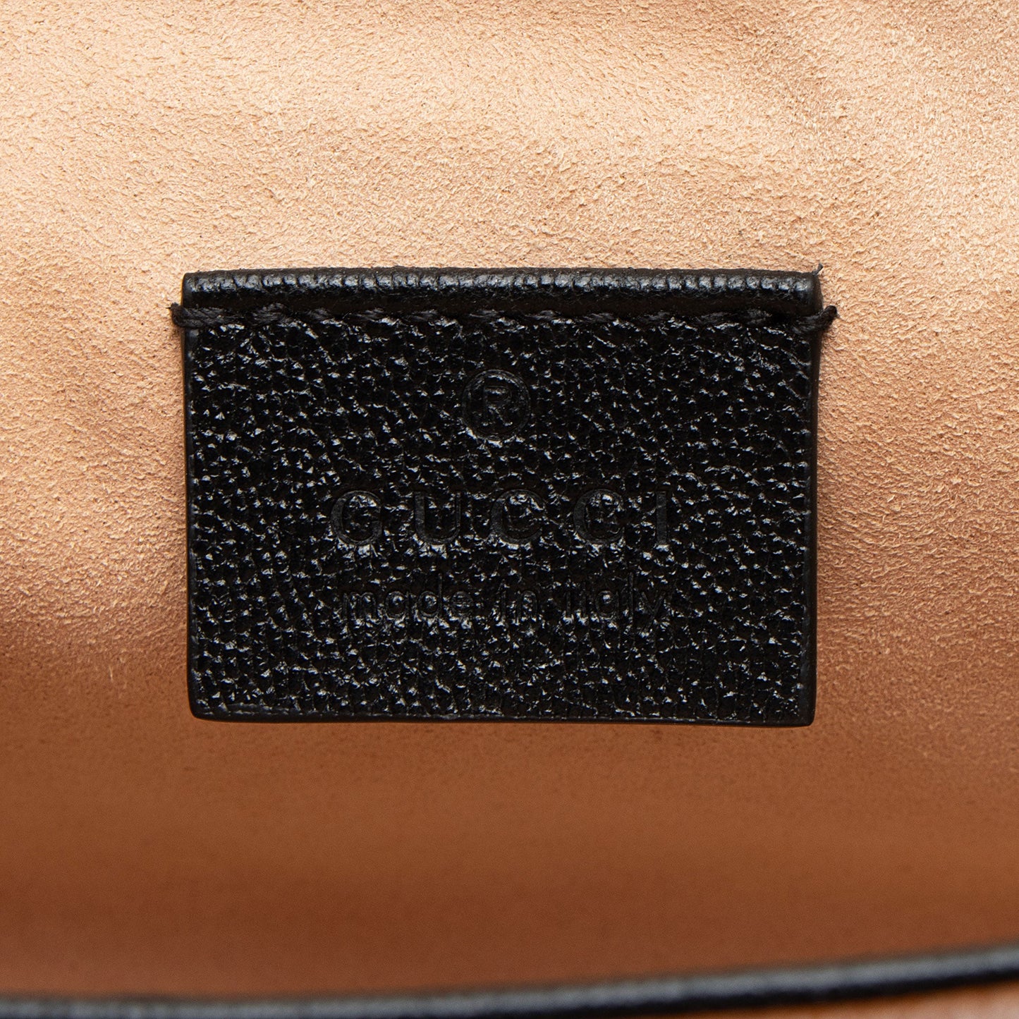 Gucci GG Supreme Leather Padlock Mini Crossbody