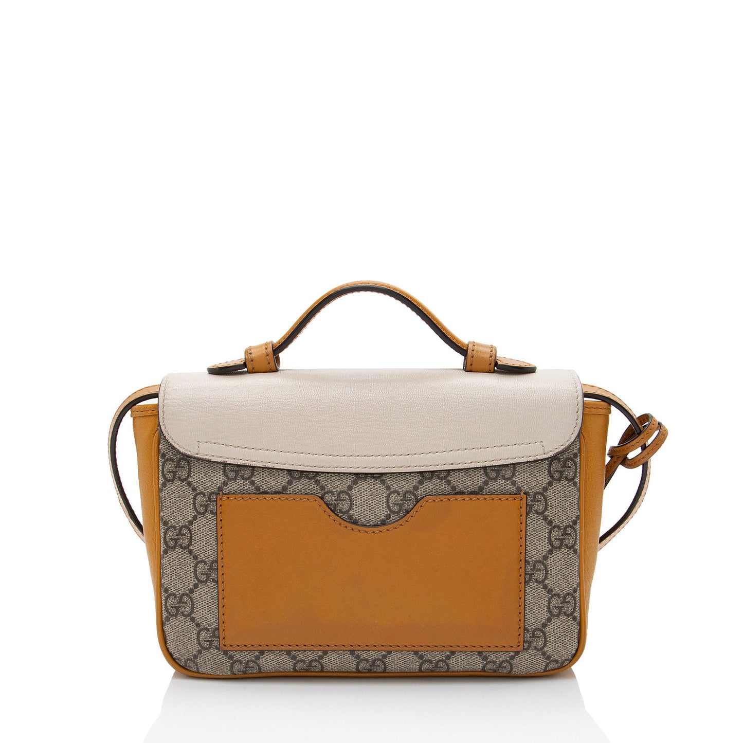 Gucci GG Supreme Leather Padlock Mini Crossbody
