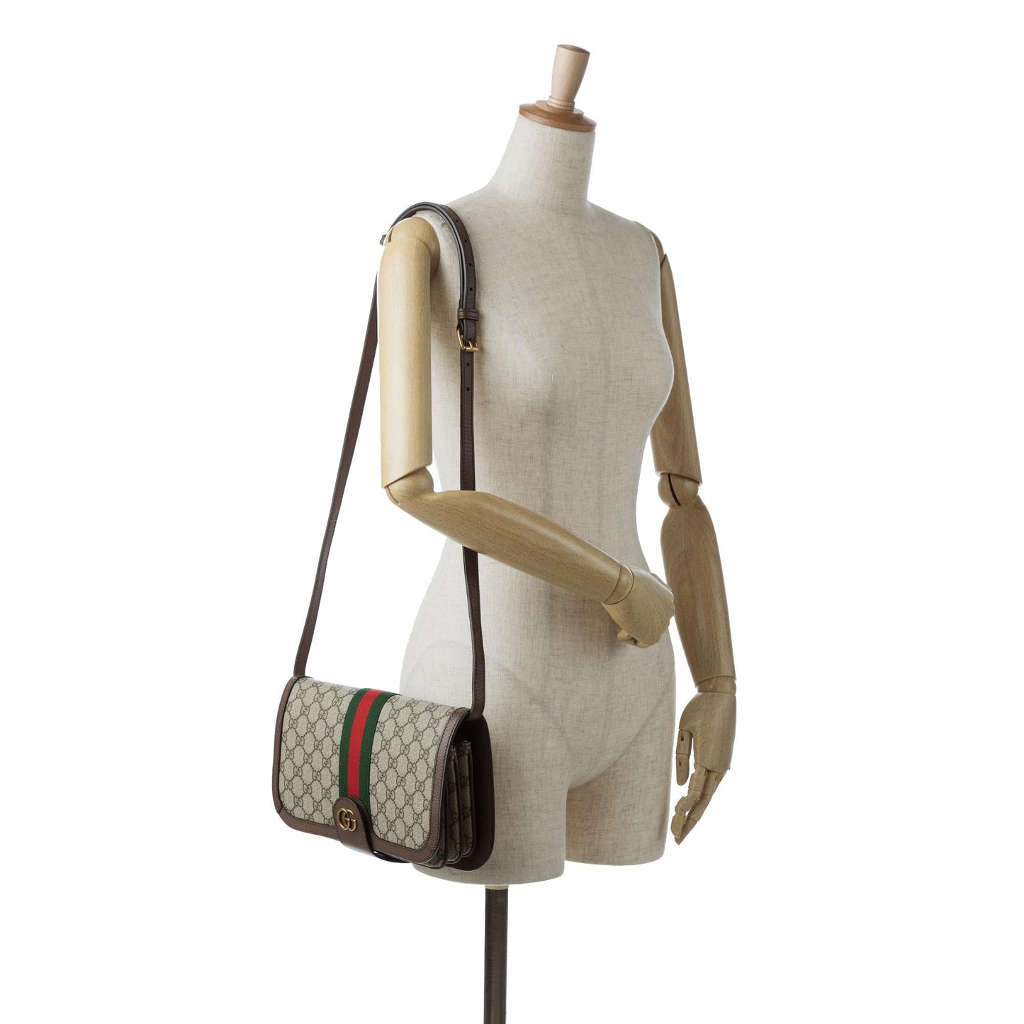Gucci GG Supreme Ophidia Crossbody Bag (SHG-AVqJfo)