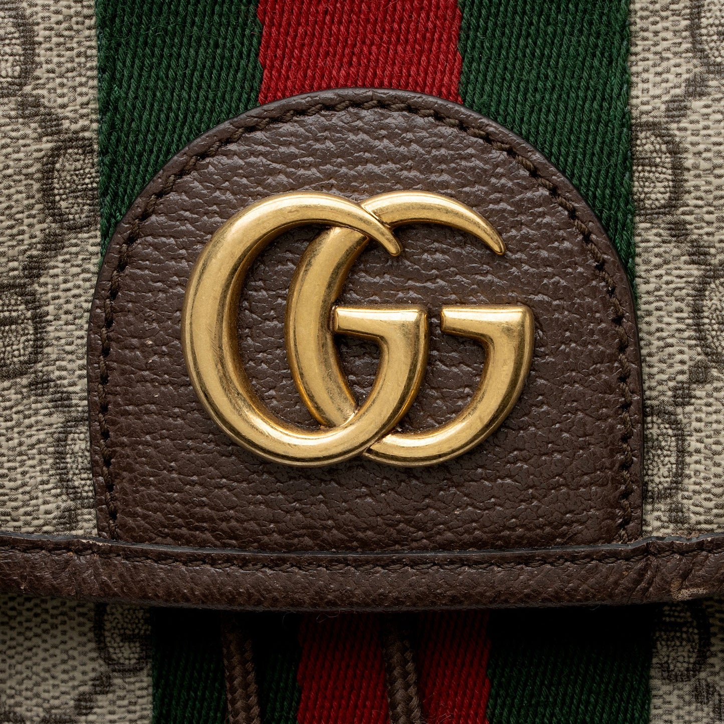 Gucci GG Supreme Ophidia Medium Flap Backpack (SHF-zJBVt3)