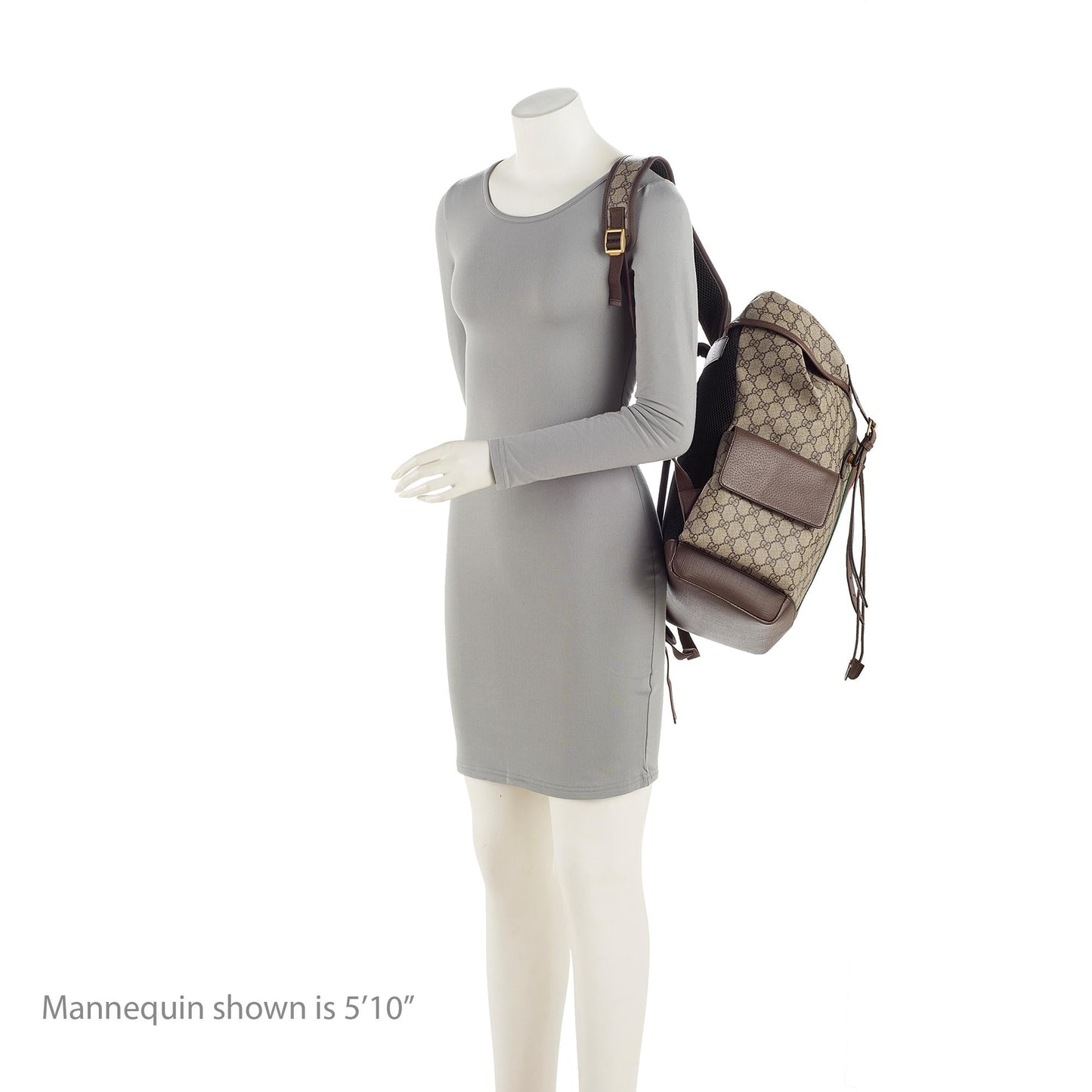 Gucci GG Supreme Ophidia Medium Flap Backpack (SHF-zJBVt3)