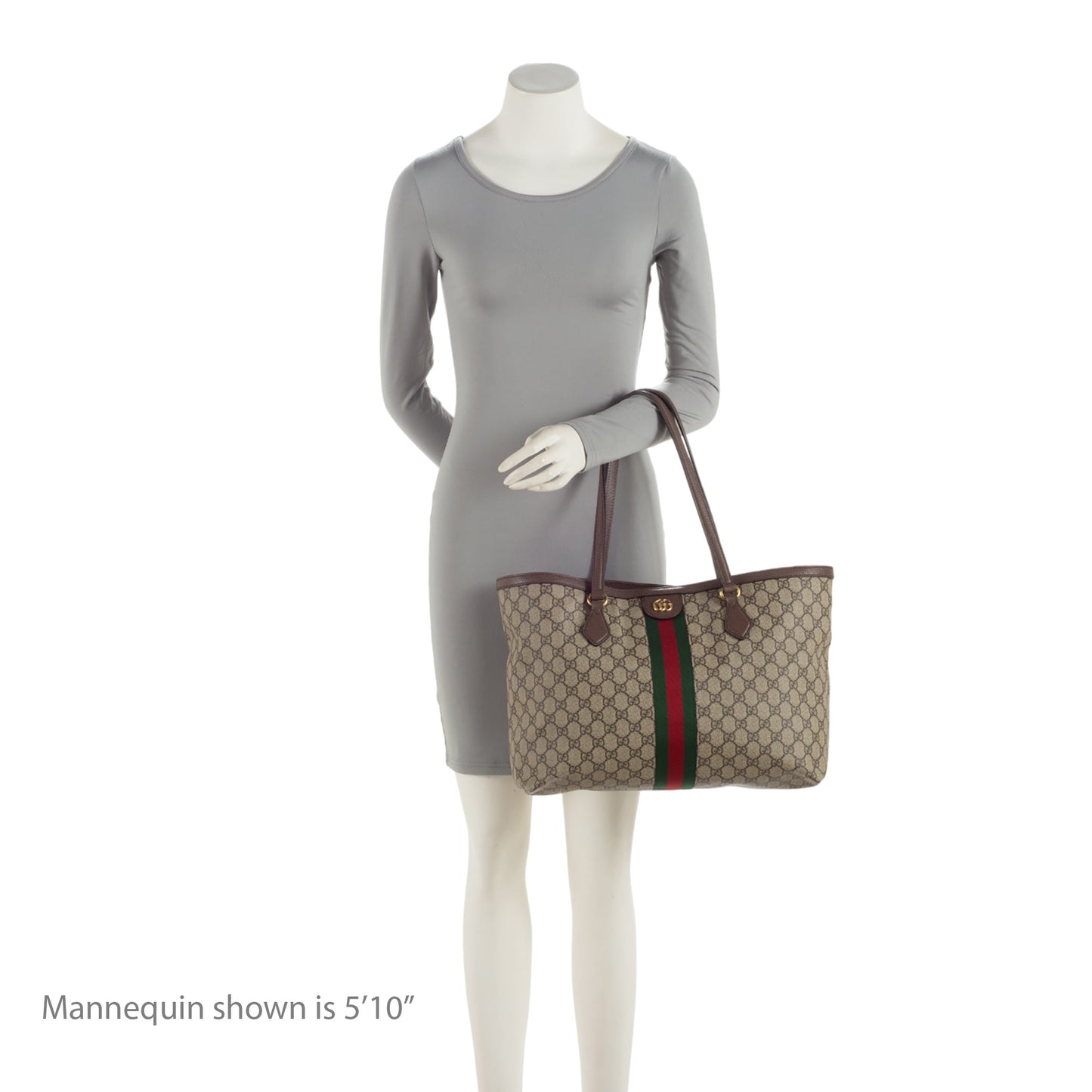 Gucci GG Supreme Ophidia Medium Shopping Tote (SHF-E1rgYn)
