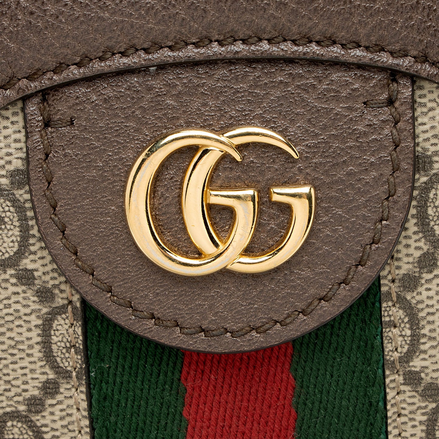 Gucci GG Supreme Ophidia Round Mini Shoulder Bag (SHF-8cDhBq)