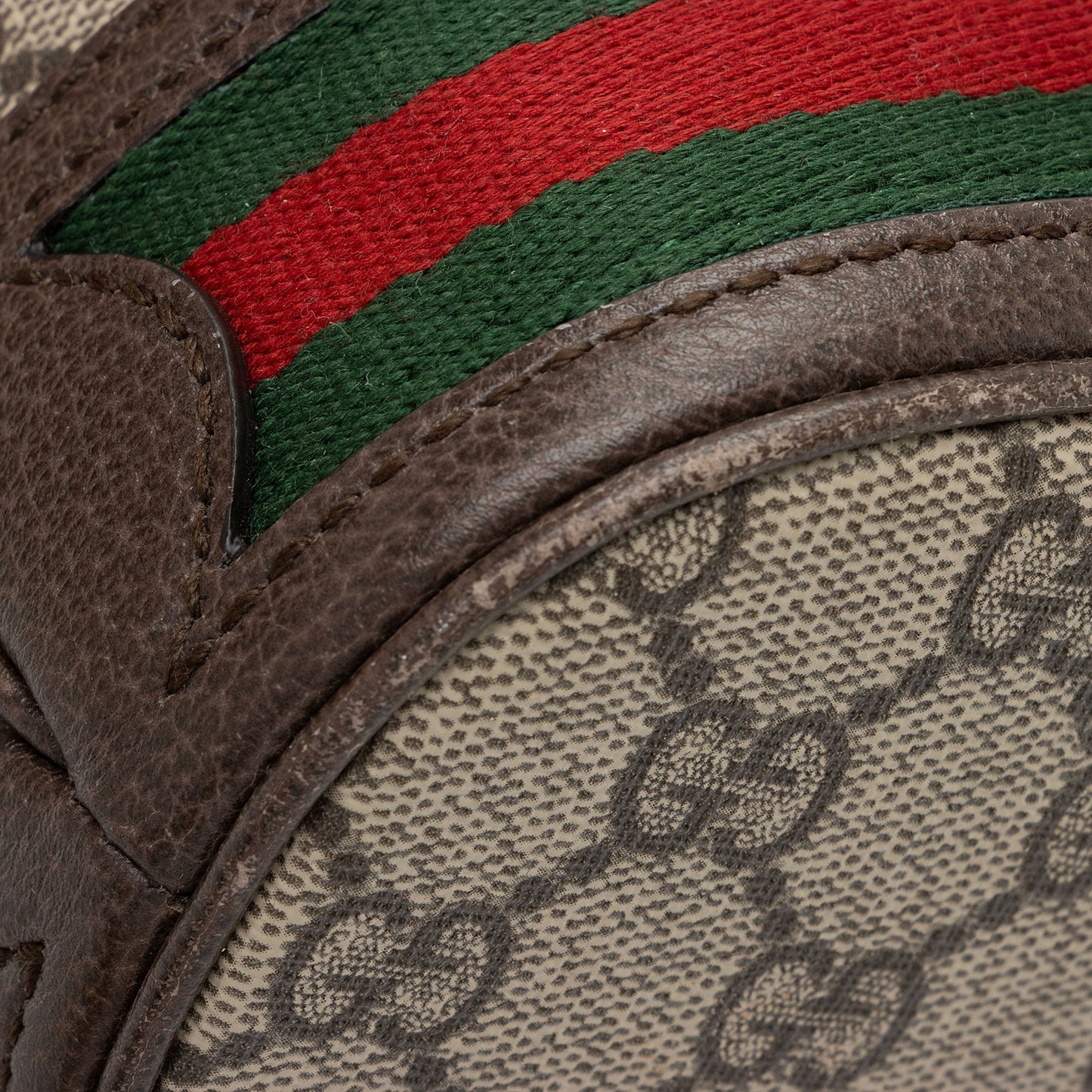 Gucci GG Supreme Ophidia Small Bucket Bag (SHF-tCaBgb)